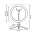 Кольцевой светодиодный светильник Gauss Ring Light RL002