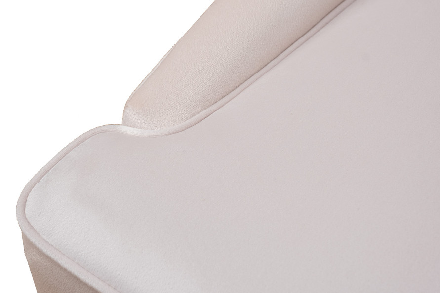 Стул Elegante велюровый светло-бежевый