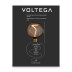 Лампа светодиодная филаментная Voltega 271 E27 5W 1800K черная 8539