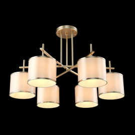 Потолочная люстра Crystal Lux Sergio PL6 Gold