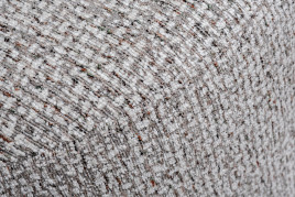 Кресло Verona вращающееся серый шеннил/бронза