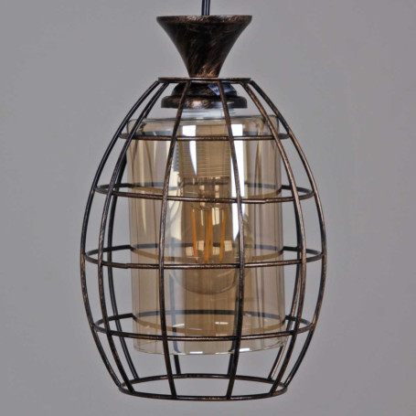 Потолочный светильник Reluce 03525-0.9-01 BK+GD