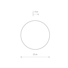 Настенный светильник Nowodvorski Ring Led M Black 7635