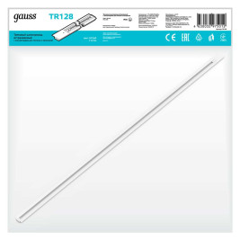 Шинопровод однофазный встраиваемый Gauss TR128