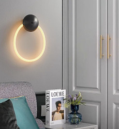 Настенный светильник Lightera Tura LE103W-43BA STEEL
