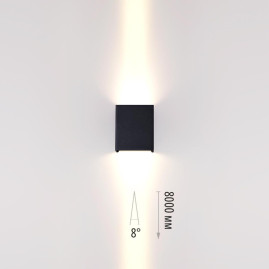 Уличный настенный светильник Odeon Light Arrow Nature 7188/10WL