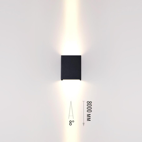Уличный настенный светильник Odeon Light Arrow Nature 7188/10WL
