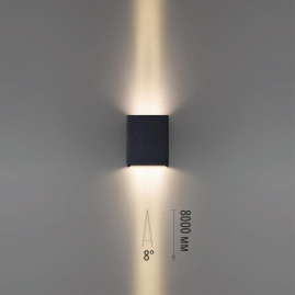 Уличный настенный светильник Odeon Light Arrow Nature 7188/10WL