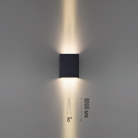 Уличный настенный светильник Odeon Light Arrow Nature 7188/10WL