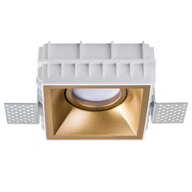 Комплект из светильника и рамки Lightstar Domino Quad (214510+214503) G214503