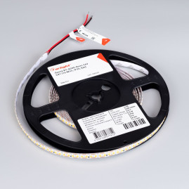 Светодиодная лента Arlight 6W/m 200Led/m 2835SMD теплый белый 5M RT-A200-8mm 24V Warm3500-CX1 046940