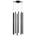 Комплект с подвесной люстрой Lightstar Tubo (574737+747347 (8шт) L8T747347