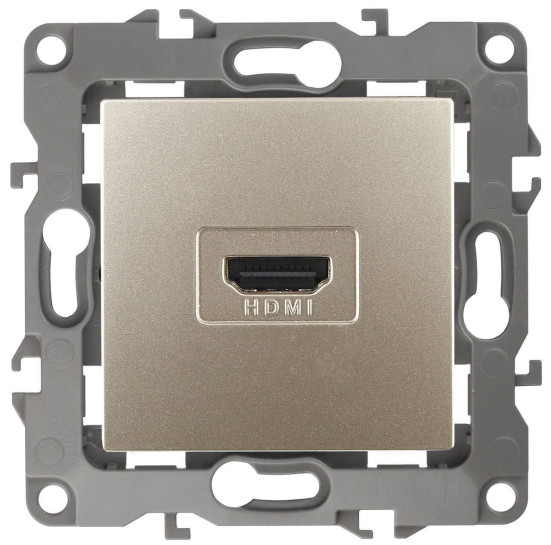 Розетка HDMI ЭРА 12 12-3114-04 Б0027484