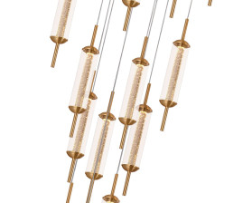 Подвесная светодиодная люстра Kink Light Данли 07522-15A,36