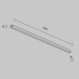 Линейный светильник Maytoni Technical LL311013