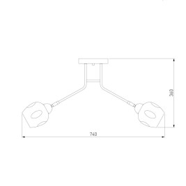 Потолочная люстра Eurosvet Marci 30164/8 хром