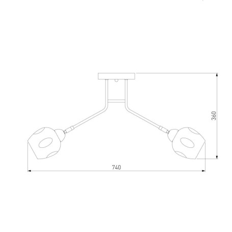Потолочная люстра Eurosvet Marci 30164/8 хром