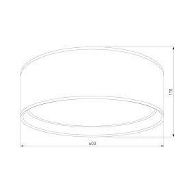 Потолочный светильник TK Lighting 3433 Bilbao White Gold