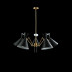 Подвесная люстра Crystal Lux Joven SP5 Gold/Black