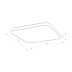 Потолочный cветильник Nowodvorski Agnes Square Led Pro Black 10987