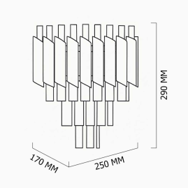 Настенный светильник Imperium Loft Crystal 147709-22