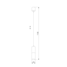 Подвесной светильник TK Lighting 4366 Elit Black