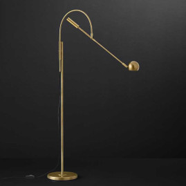 Торшер Imperium Loft Restoration Hardware Orbiter Ii Task Floor Brass 156513-22