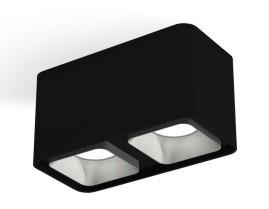 Комплект накладного светильника Ambrella light Techno Spot XS7851003 SBK/SSL черный песок/серебро песок (C7851, N7703)