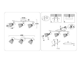 Настенно-потолочный спот Ambrella light TRADITIONAL TR8661