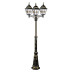 Садово-парковый светильник Arte Lamp Berlin A1017PA-3BN