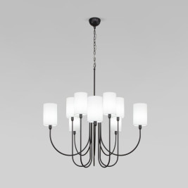 Подвесная люстра Eurosvet Abbey 60164/10 черный Smart