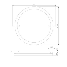 Трековый светодиодный светильник Elektrostandard Slim Magnetic 85523/01 a068912