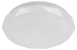 Светильник потолочный светодиодный ЭРА Классик без ДУ SPB-6 WH 36W-6,5K Slim Sparkle Б0069790