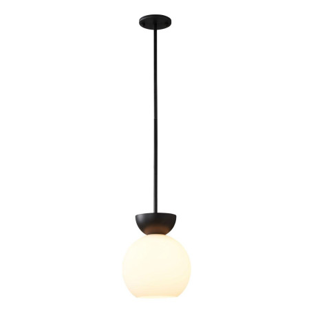 Подвесной светильник iLamp Mono P6079-1 BK+WH