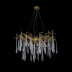 Подвесная люстра Crystal Lux Reina SP8 D1000 Gold Pearl