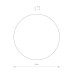 Настенный светильник Nowodvorski Ring Led M Gold 10350