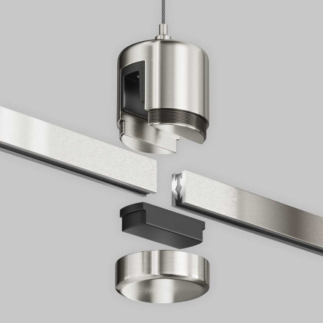 Подвес тросовый Hang с прямым коннектором питания Maytoni Technical TRA157SW-IPC1-PT