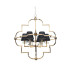 Подвесная люстра Lumina Deco Baltimore LDP 8020-6 GD+BK