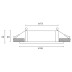 Точечный встраиваемый светильник Hesby Lighting Breeze HSBL_0174