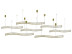 Подвесной светодиодный светильник Newport Compositions S8240_073G
