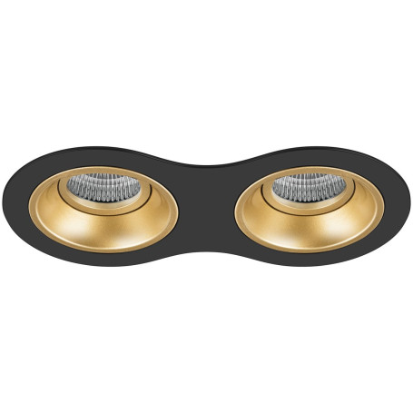 Комплект из светильников и рамки Lightstar Domino Round (214627+214603+214603) D6270303