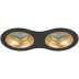 Комплект из светильников и рамки Lightstar Domino Round (214627+214603+214603) D6270303