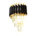 Настенный светильник Lumina Deco Funneli LDW 6003-2 BK+F.GD