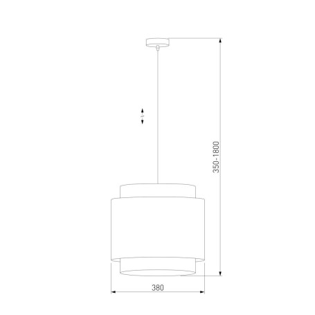 Подвесной светильник TK Lighting 6529 Boho White