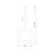 Подвесной светильник TK Lighting 6529 Boho White