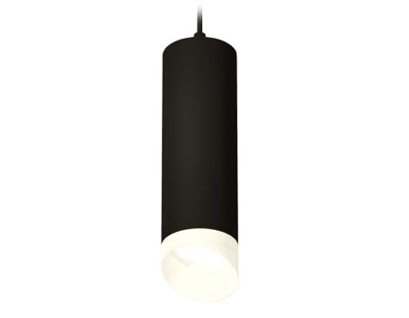 Комплект подвесного светильника Ambrella light Techno Spot XP7456005 SBK/FR черный песок/белый матовый (A2311, C7456, N7175)