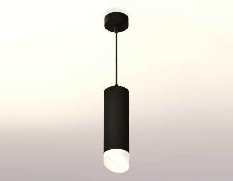 Комплект подвесного светильника Ambrella light Techno Spot XP7456005 SBK/FR черный песок/белый матовый (A2311, C7456, N7175)