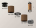 Комплект потолочного светильника Ambrella light Techno Spot XC (N6902, C6304, A2061, N6151) XS6304171