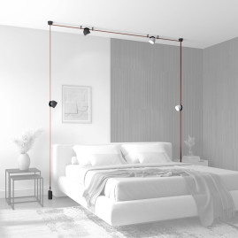 Трековый светильник Denkirs Belty Spot DK5542-WH+BK