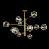 Подвесная люстра Crystal Lux Marzo SP12 Bronze/Transparente